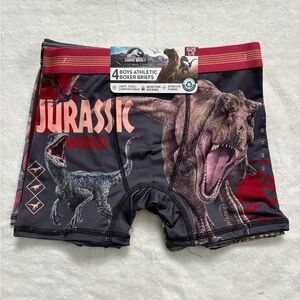 Boys' Athletic Boxer Briefs - Jurassic World Designs